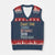 Fight For Those Without Your Privilege V-Neck Knit Sweater Vest Retro Social Justice - Wonder Print Shop