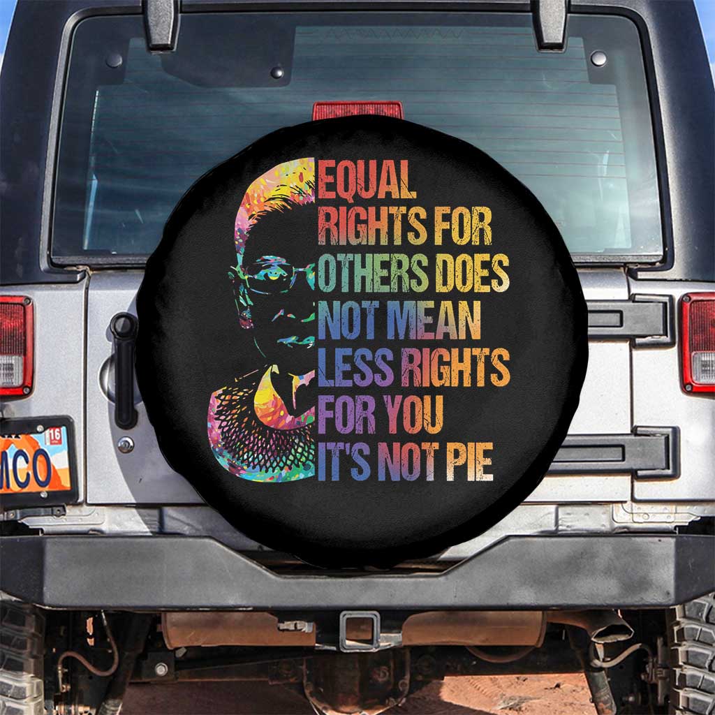 Notorious RBG Spare Tire Cover Feminist Citizen LGBTQ+ Equal Rights Advocate