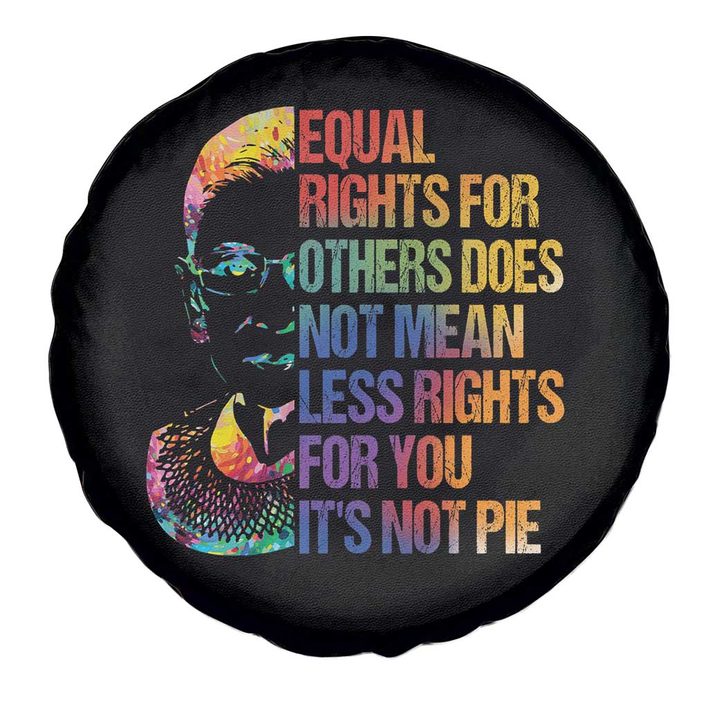 Notorious RBG Spare Tire Cover Feminist Citizen LGBTQ+ Equal Rights Advocate