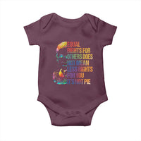 Notorious RBG Baby Onesie Feminist Citizen LGBTQ+ Equal Rights Advocate