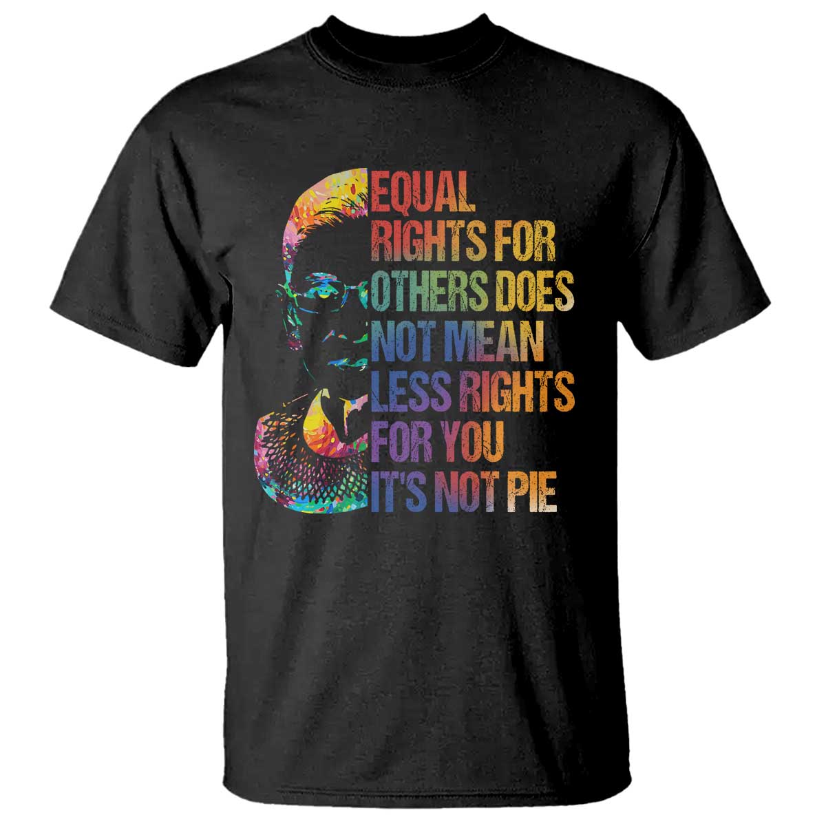Notorious RBG T Shirt Feminist Citizen LGBTQ+ Equal Rights Advocate