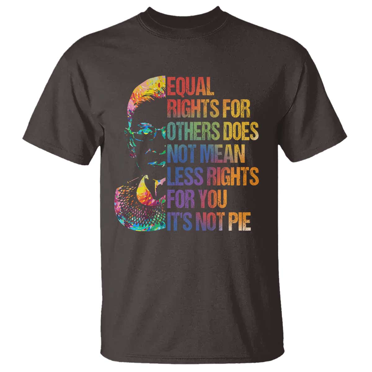Notorious RBG T Shirt Feminist Citizen LGBTQ+ Equal Rights Advocate