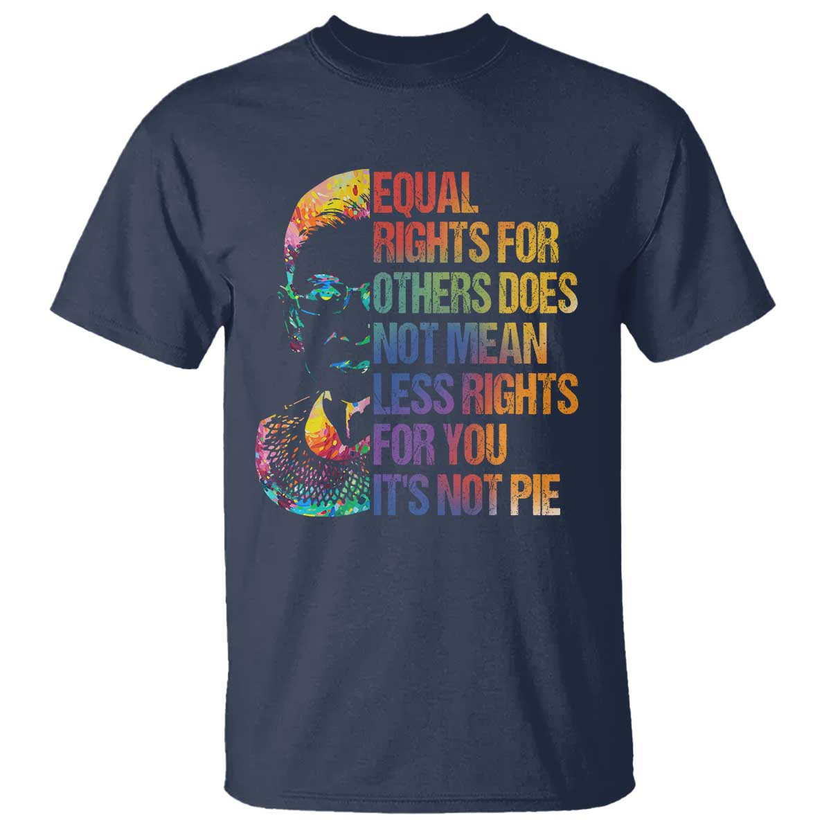 Notorious RBG T Shirt Feminist Citizen LGBTQ+ Equal Rights Advocate