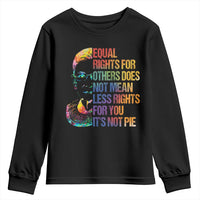 Notorious RBG Youth Sweatshirt Feminist Citizen LGBTQ+ Equal Rights Advocate