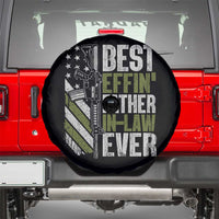 Best Effin’ Father In Law Ever Spare Tire Cover FIL Gun American Flag
