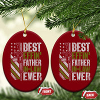 Best Effin’ Father In Law Ever Ceramic Ornament FIL Gun American Flag