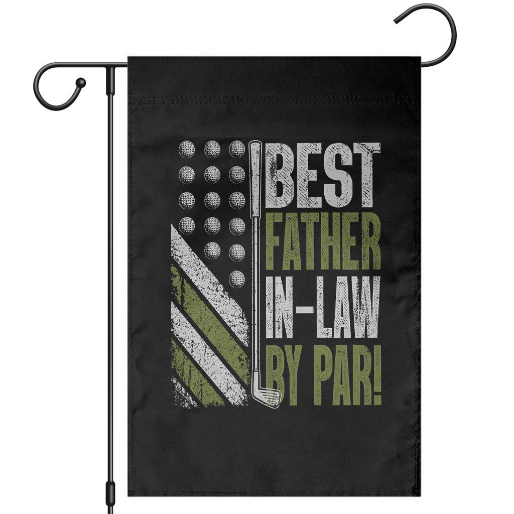Father In Law Golf Garden Flag Best FIL By Par Fathers Day Gift for Golfers