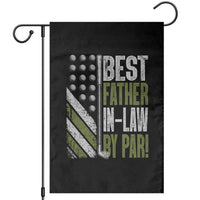 Father In Law Golf Garden Flag Best FIL By Par Fathers Day Gift for Golfers