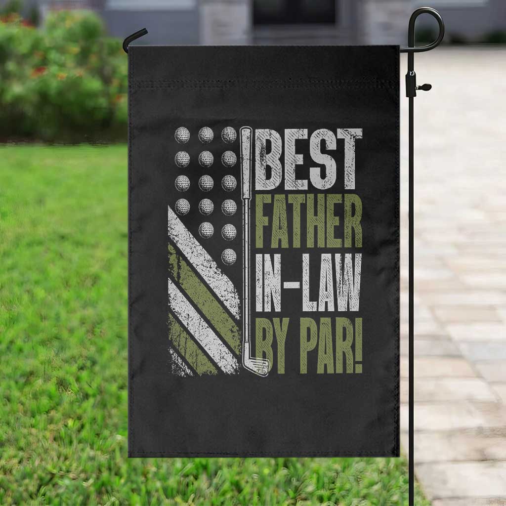Father In Law Golf Garden Flag Best FIL By Par Fathers Day Gift for Golfers
