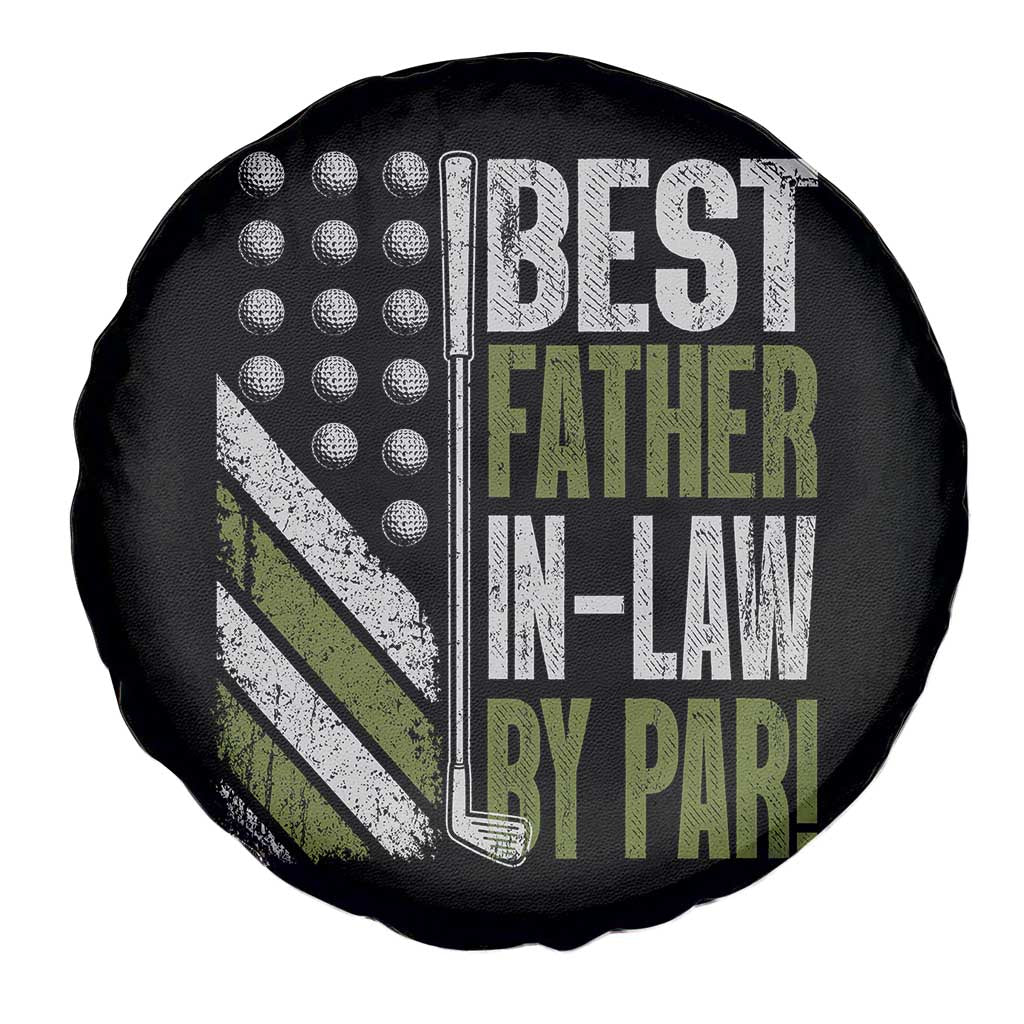Father In Law Golf Spare Tire Cover Best FIL By Par Fathers Day Gift for Golfers