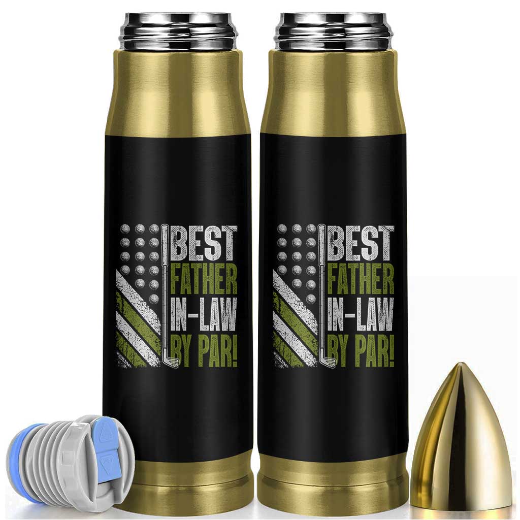Father In Law Golf Bullet Tumbler Best FIL By Par Fathers Day Gift for Golfers