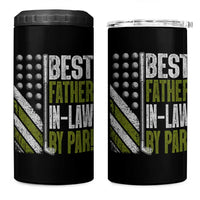 Father In Law Golf 4 in 1 Can Cooler Tumbler Best FIL By Par Fathers Day Gift for Golfers