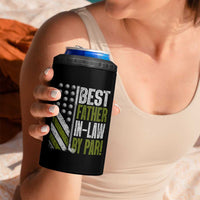 Father In Law Golf 4 in 1 Can Cooler Tumbler Best FIL By Par Fathers Day Gift for Golfers