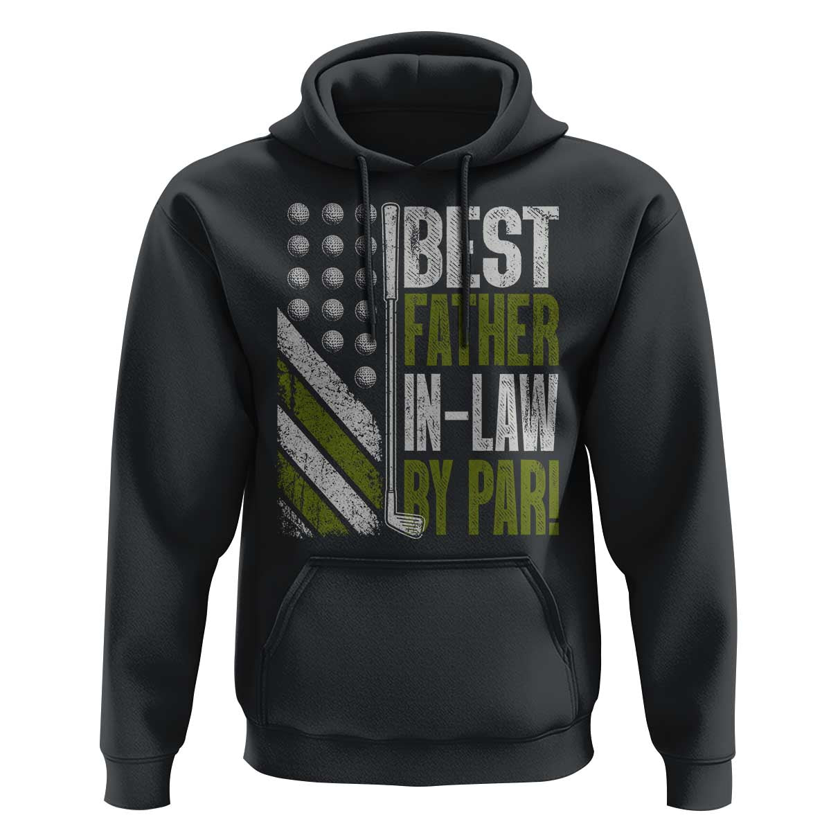 Father In Law Golf Hoodie Best FIL By Par Fathers Day Gift for Golfers