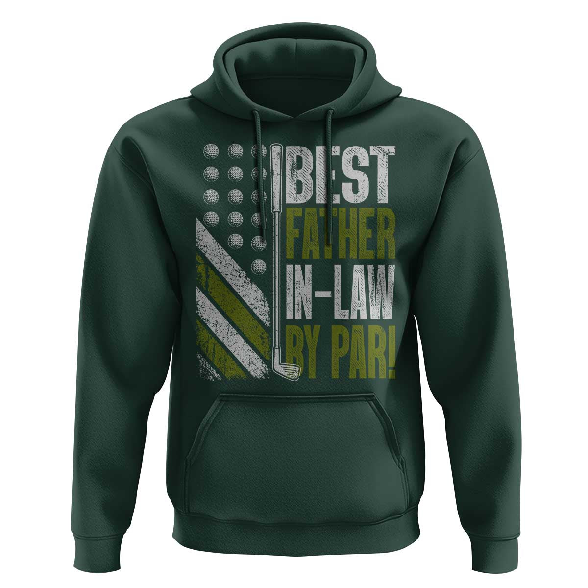 Father In Law Golf Hoodie Best FIL By Par Fathers Day Gift for Golfers