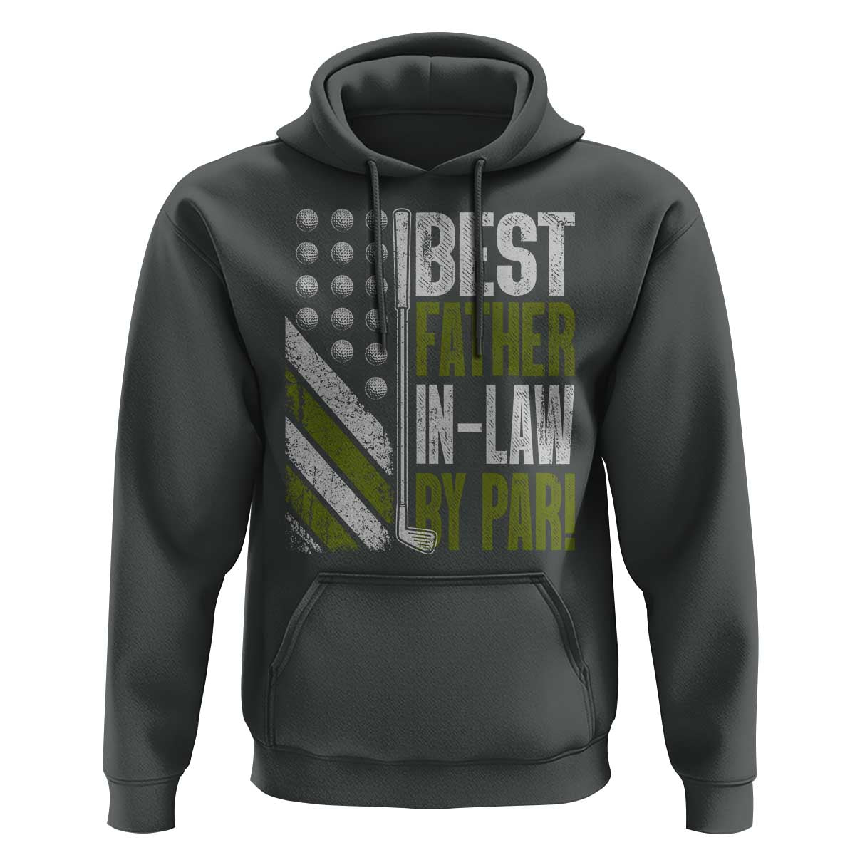 Father In Law Golf Hoodie Best FIL By Par Fathers Day Gift for Golfers