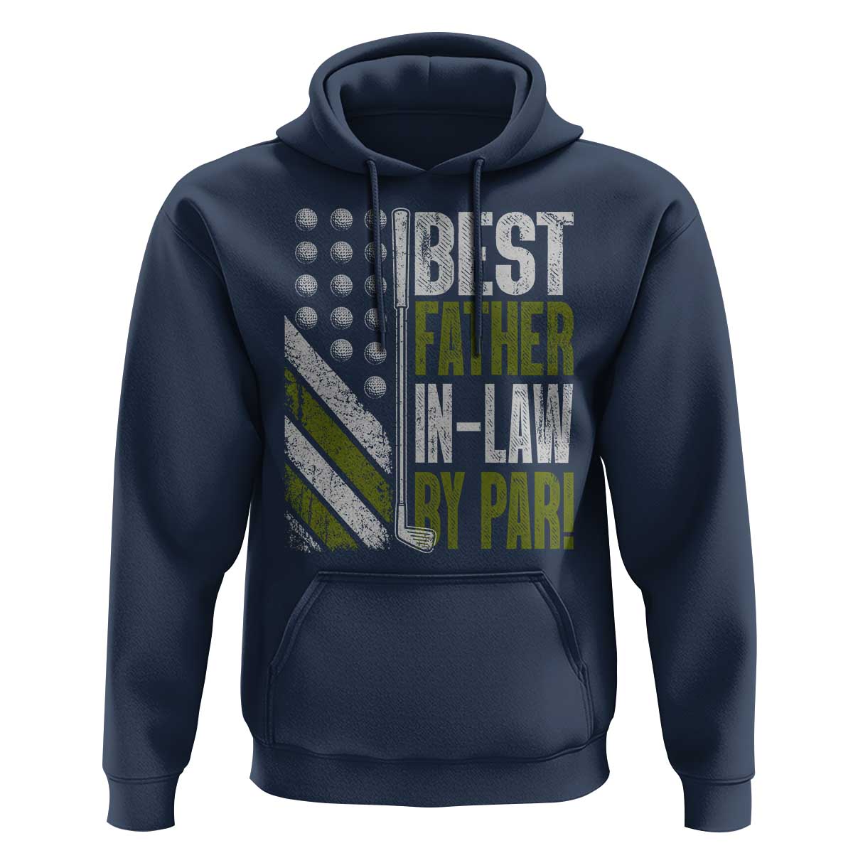 Father In Law Golf Hoodie Best FIL By Par Fathers Day Gift for Golfers