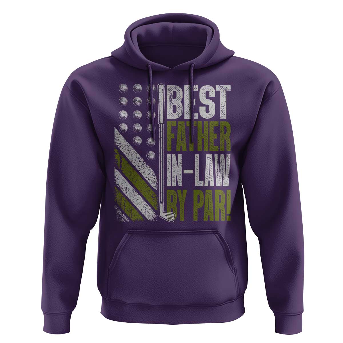 Father In Law Golf Hoodie Best FIL By Par Fathers Day Gift for Golfers