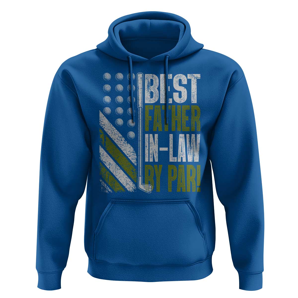 Father In Law Golf Hoodie Best FIL By Par Fathers Day Gift for Golfers