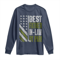 Father In Law Golf Long Sleeve Shirt Best FIL By Par Fathers Day Gift for Golfers