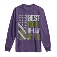 Father In Law Golf Long Sleeve Shirt Best FIL By Par Fathers Day Gift for Golfers