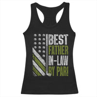 Father In Law Golf Racerback Tank Top Best FIL By Par Fathers Day Gift for Golfers