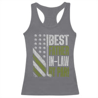 Father In Law Golf Racerback Tank Top Best FIL By Par Fathers Day Gift for Golfers