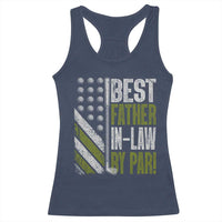 Father In Law Golf Racerback Tank Top Best FIL By Par Fathers Day Gift for Golfers