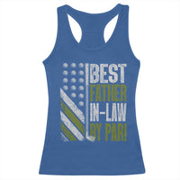 Father In Law Golf Racerback Tank Top Best FIL By Par Fathers Day Gift for Golfers