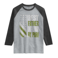 Father In Law Golf Raglan Shirt Best FIL By Par Fathers Day Gift for Golfers