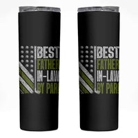 Father In Law Golf Skinny Tumbler Best FIL By Par Fathers Day Gift for Golfers
