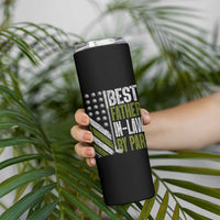 Father In Law Golf Skinny Tumbler Best FIL By Par Fathers Day Gift for Golfers