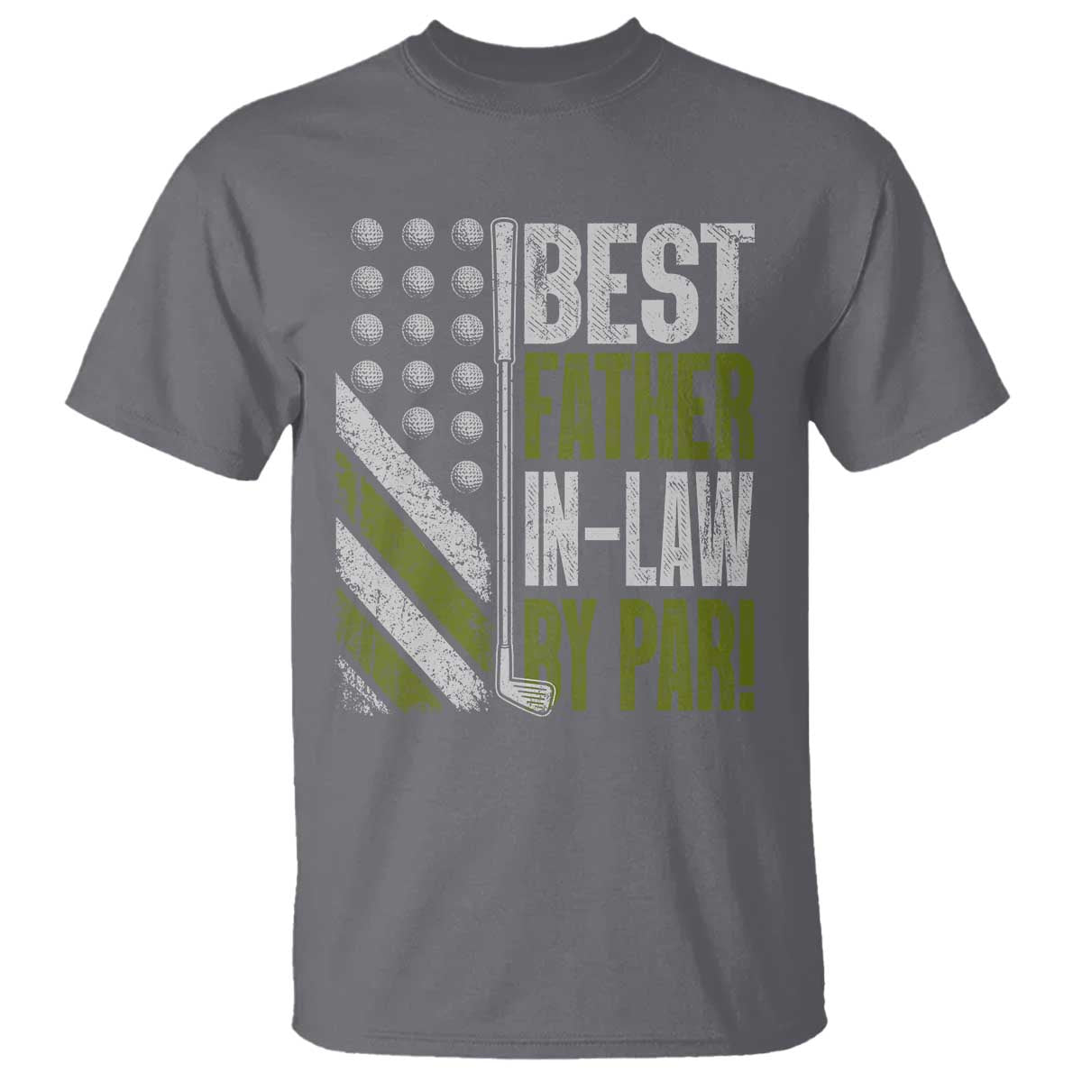 Father In Law Golf T Shirt Best FIL By Par Fathers Day Gift for Golfers