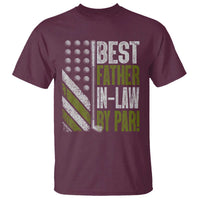 Father In Law Golf T Shirt Best FIL By Par Fathers Day Gift for Golfers