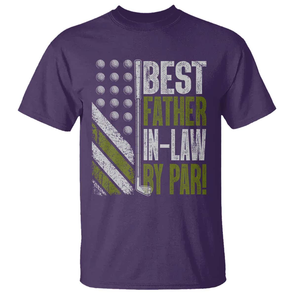 Father In Law Golf T Shirt Best FIL By Par Fathers Day Gift for Golfers
