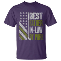 Father In Law Golf T Shirt Best FIL By Par Fathers Day Gift for Golfers