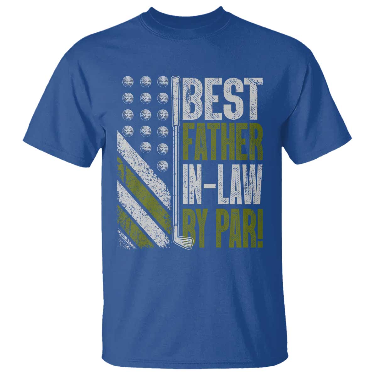 Father In Law Golf T Shirt Best FIL By Par Fathers Day Gift for Golfers