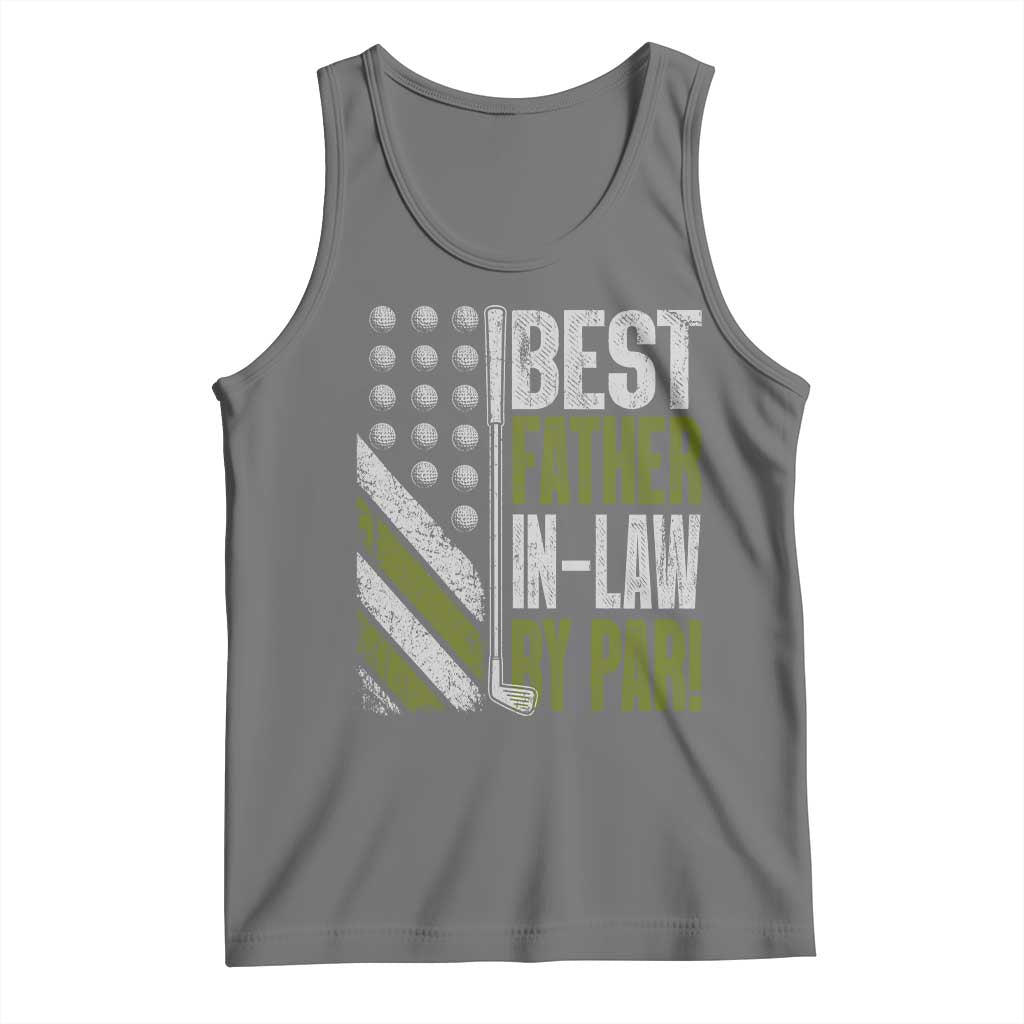 Father In Law Golf Tank Top Best FIL By Par Fathers Day Gift for Golfers