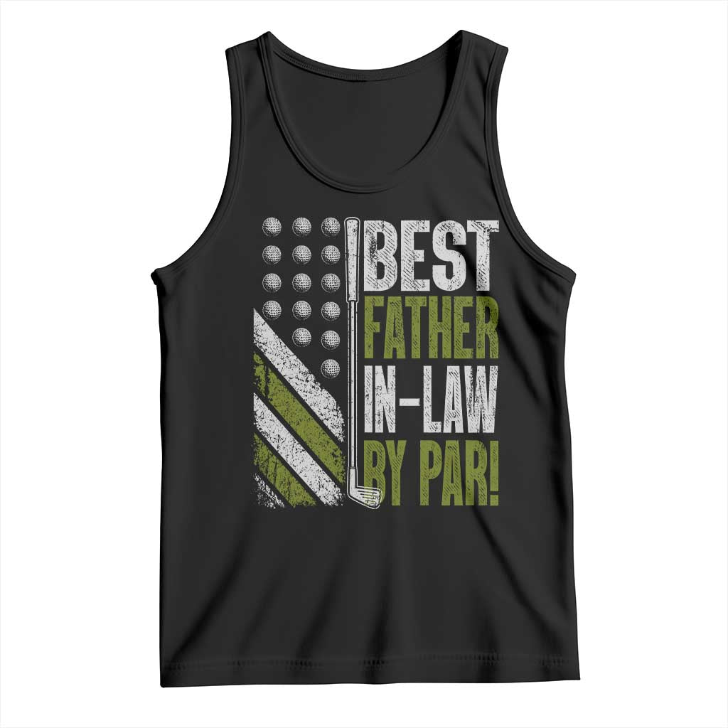 Father In Law Golf Tank Top Best FIL By Par Fathers Day Gift for Golfers