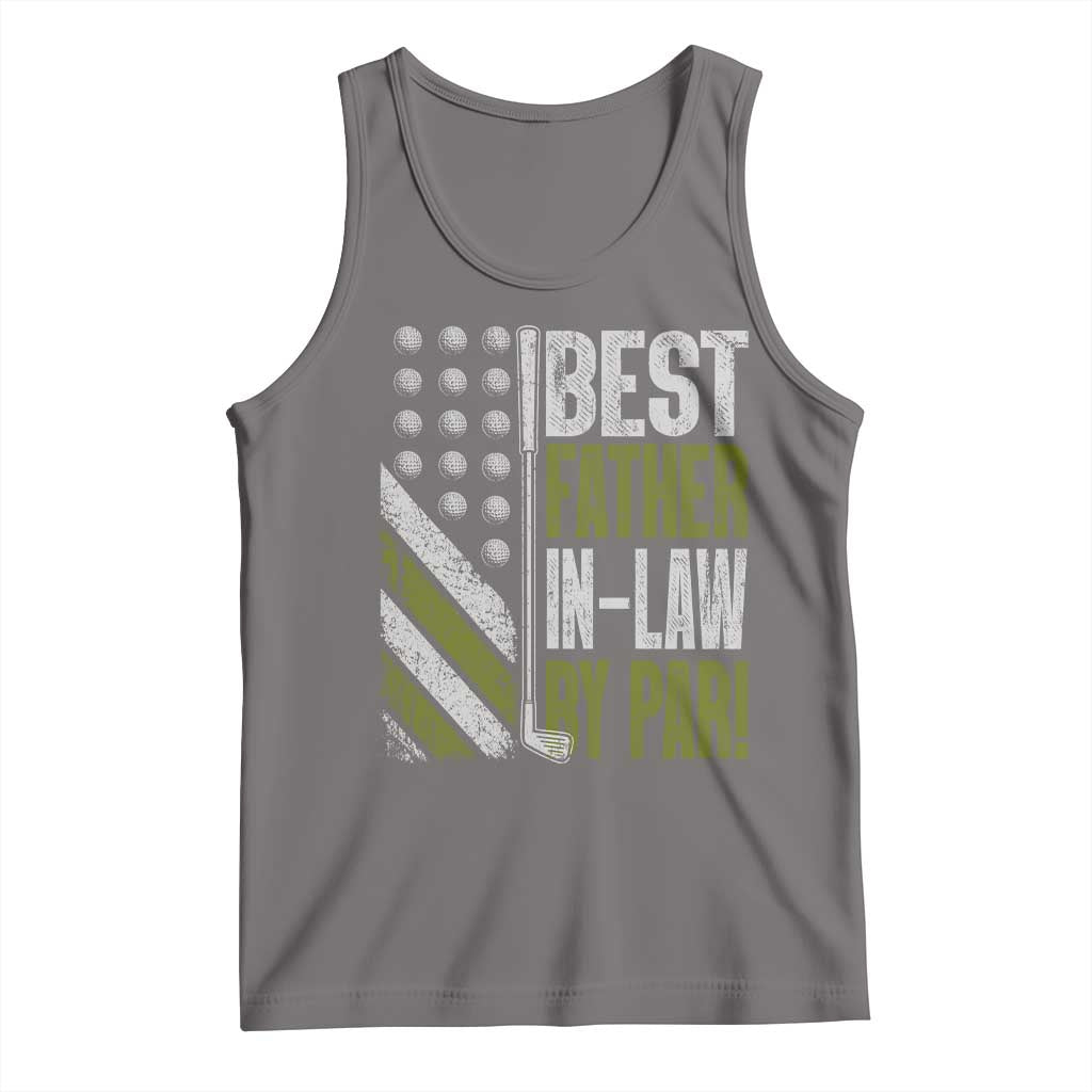Father In Law Golf Tank Top Best FIL By Par Fathers Day Gift for Golfers