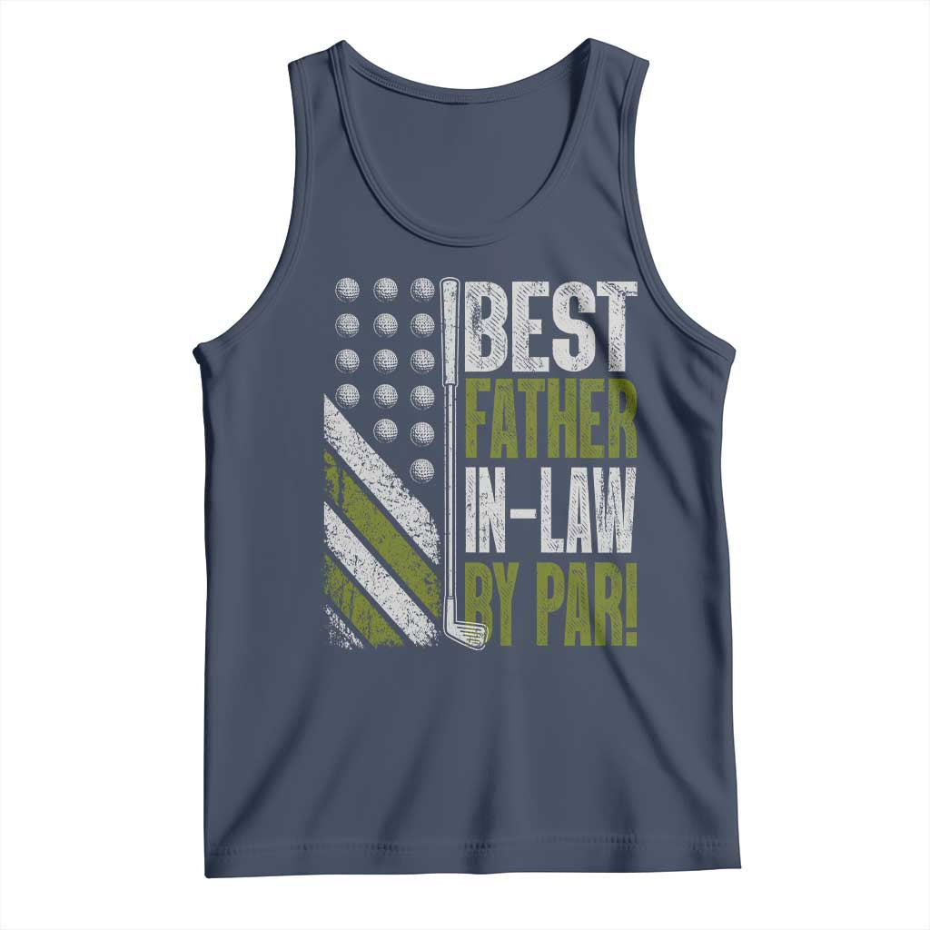 Father In Law Golf Tank Top Best FIL By Par Fathers Day Gift for Golfers