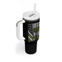 Father In Law Golf Tumbler With Handle Best FIL By Par Fathers Day Gift for Golfers