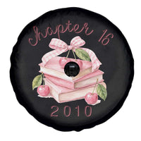 Sweet Chapter 16 Birthday Spare Tire Cover Cherry Books 16th Birthday Gifts For Her Book Lover