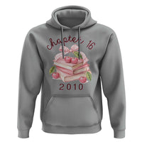 Sweet Chapter 16 Birthday Hoodie Cherry Books 16th Birthday Gifts For Her Book Lover