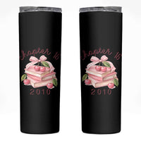 Sweet Chapter 16 Birthday Skinny Tumbler Cherry Books 16th Birthday Gifts For Her Book Lover