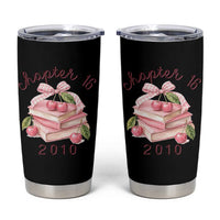 Sweet Chapter 16 Birthday Tumbler Cup Cherry Books 16th Birthday Gifts For Her Book Lover