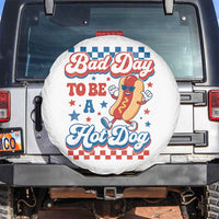 Bad Day To Be A Hot Dog Spare Tire Cover Hotdog Lover Wiener 4th Of July