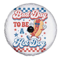 Bad Day To Be A Hot Dog Spare Tire Cover Hotdog Lover Wiener 4th Of July