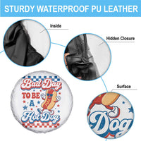 Bad Day To Be A Hot Dog Spare Tire Cover Hotdog Lover Wiener 4th Of July