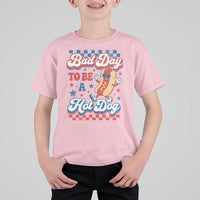 Bad Day To Be A Hot Dog T Shirt For Kid Hotdog Lover Wiener 4th Of July